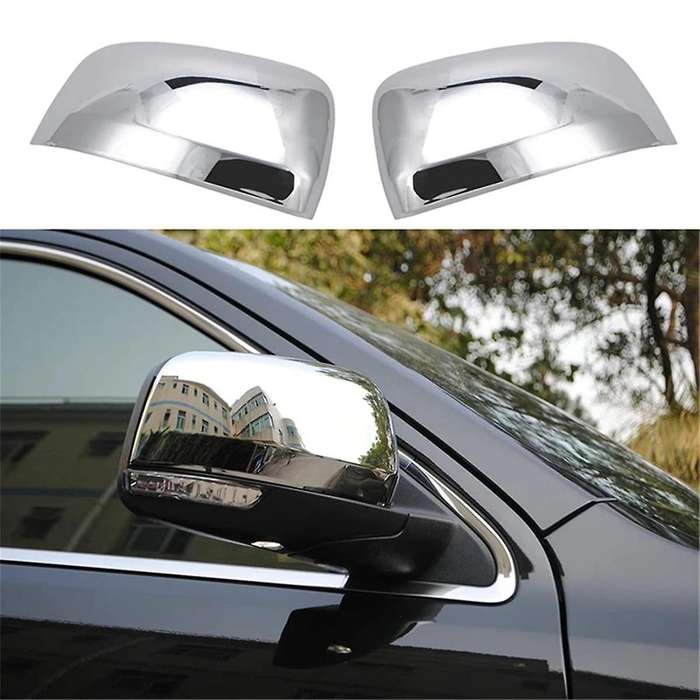 Chrome Silver Rear View Mirror Cover Wing Side Mirror Caps for Durango 2014-2021 Car Decoration Fram