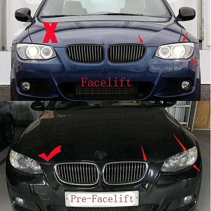 ChromeDiamond Style Car Front Kidney Grilles Grill for - 3 Series E92 E93 2010-2015 Car Racing Grill