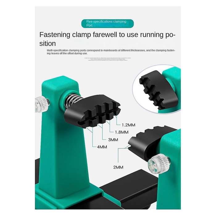 Circuit Board Welding Repairing Disassembly Fixture Adjustable MotherBoard Holder 360 Circuit Board