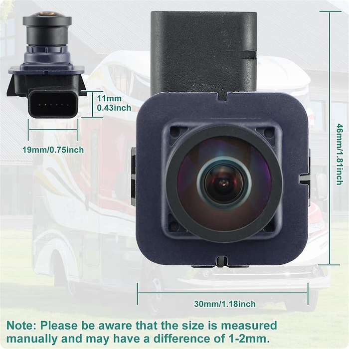 CK4Z-19G490-A Rear View Backup Camera for Transit 150 250 350 2015-2017 Transit Cargo Van 2018-2019