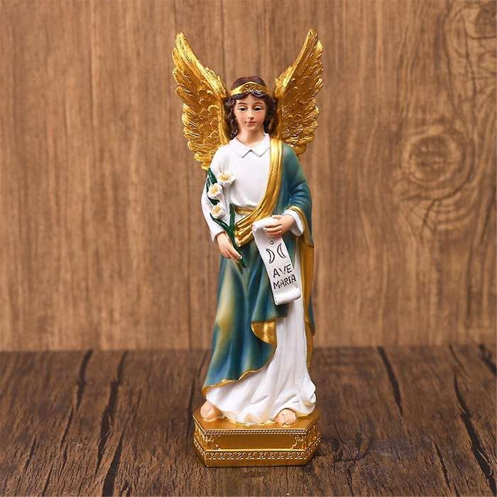 Classical Saint Gallen Angel Statue Ornaments Gift Resin Crafts