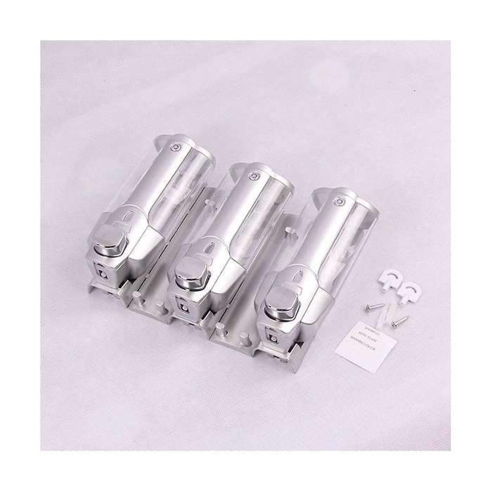Classic Wall-mounted Soap Dispenser Manual Soap Dispenser Three-head Soap Dispenser Hotel Hotel Hou