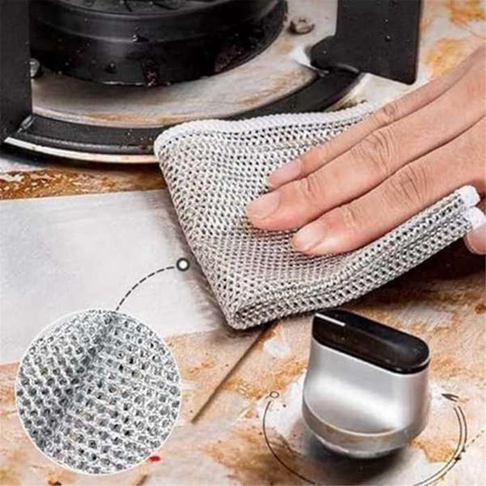 Cleaning Cloths for Wet and Dry, 2024 Reusable Multipurpose Dishwashing Rags