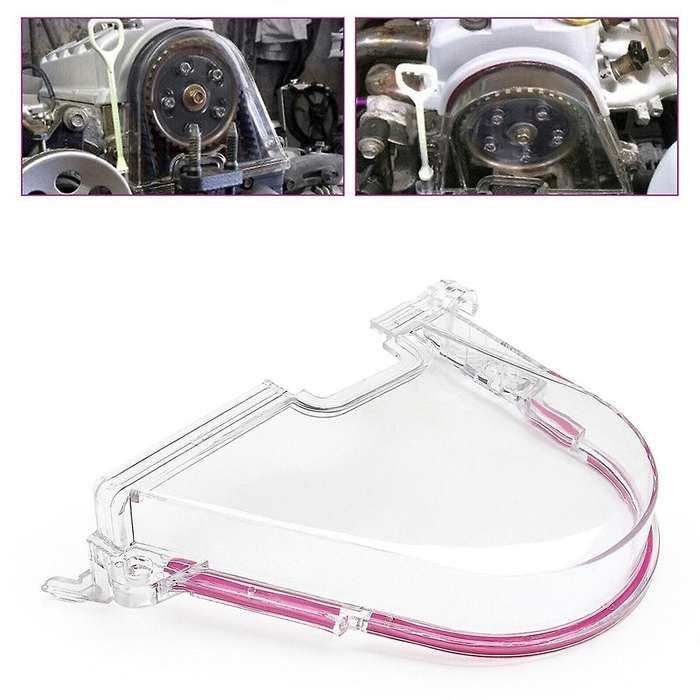 Clear Cam Gear Timing Belt Cover Turbo Cam Pulley for 96-00 EK D15 D16 / 92-95 EG D16ENGINE