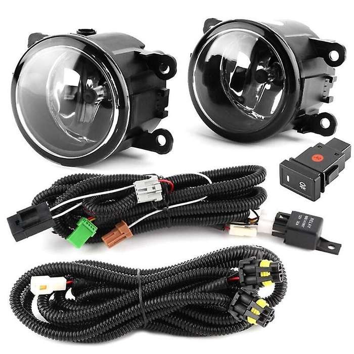 Clear Lens Bumper Fog Driving Light for 06-14 GRAND VITARA with Switch Bulbs