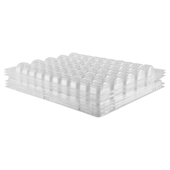 Clear PET Closeable French Macaron Storage Trays - Pack of 4Sets