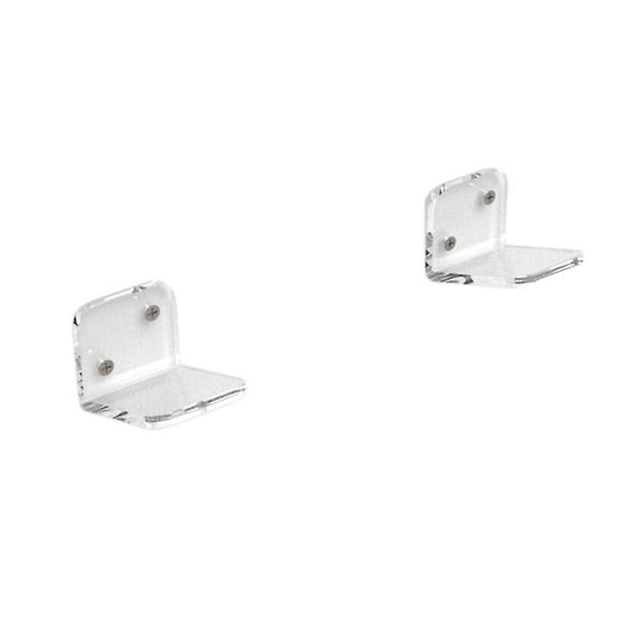 Clear Stylish Skateboard / Longboard Wall Hanging Brackets / Deck Mount Wall Brackets