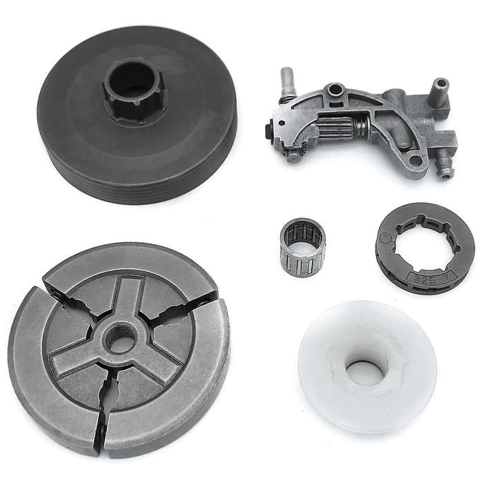 Clutch Sprocket Rim Drum for Chinese 4500 5200 5800 45cc 52cc 58cc Oil Pump Gear Kit Chainsaw