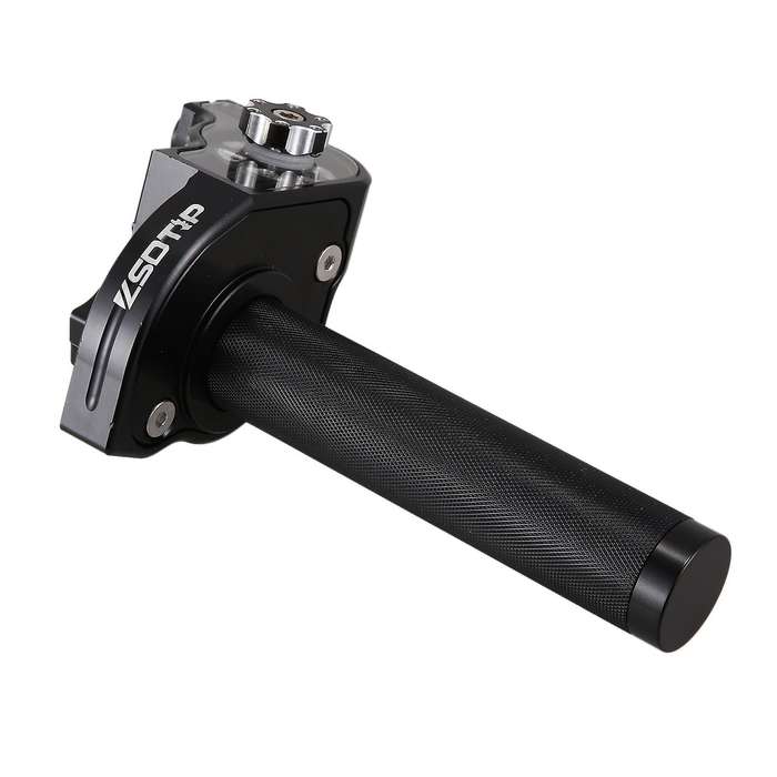 CNC Aluminum Throttle Twist Grips Handlebars Hand Grips Throttle Tube Sleeve Twist Clamp for Motorcy