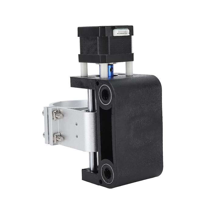Cnc Z Axes Spindle Motor Mount 52mm Diameter Stable & Reliable Holder for 3018 Pro (black)
