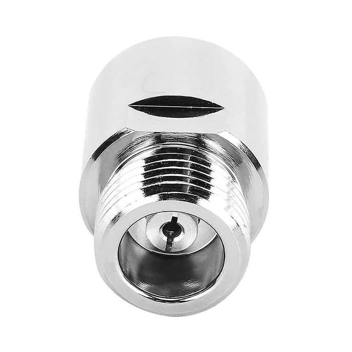 CO2 Adapter Converter, CO2 Cylinder Adapter Female Thread TR21-4 to Male Thread CGA320 for /