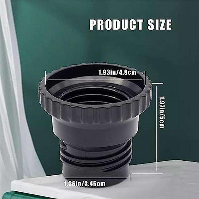 CO2 Quick Connect Adapter for Water Compatible with Terra Steam Maker, for Quick Connecting Glass Bo