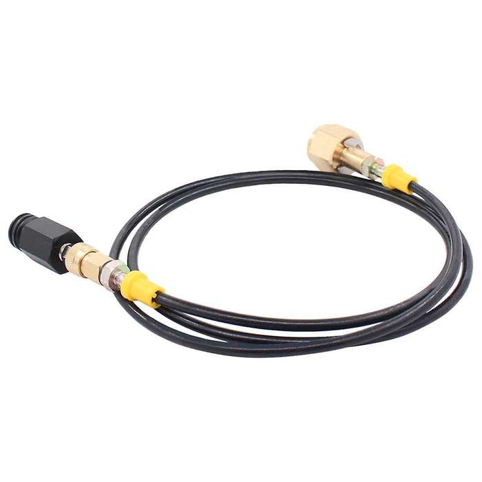 CO2 Tank Adapter Tank Adapter High Pressure Hose Hose for W21.8-14 DIN477 CO2 Tanks Most Machines