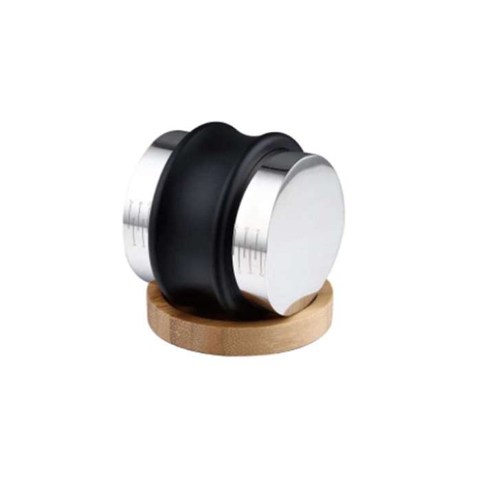 Coffee Distributor Tamper Dual Head Coffee Leveler Adjustable Depth Espresso Hand Taper for 54mm Po