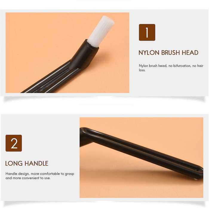 Coffee Machine Cleaning Brush Plastic Handle with Nylon Bristles Brush Espresso Brush Coffee Cleanin