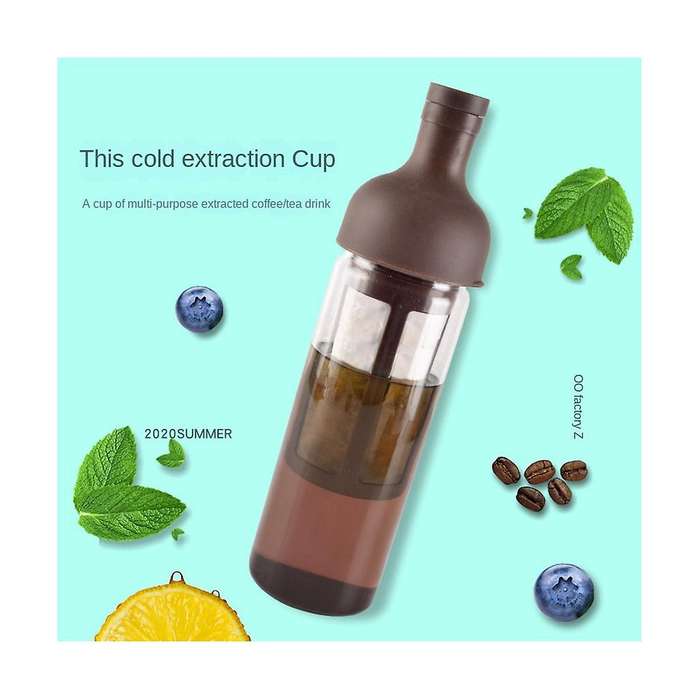Coffee Maker, Cold Brew, Black, 800ml Coffee Pot Suitable for Business, Family, School and Office