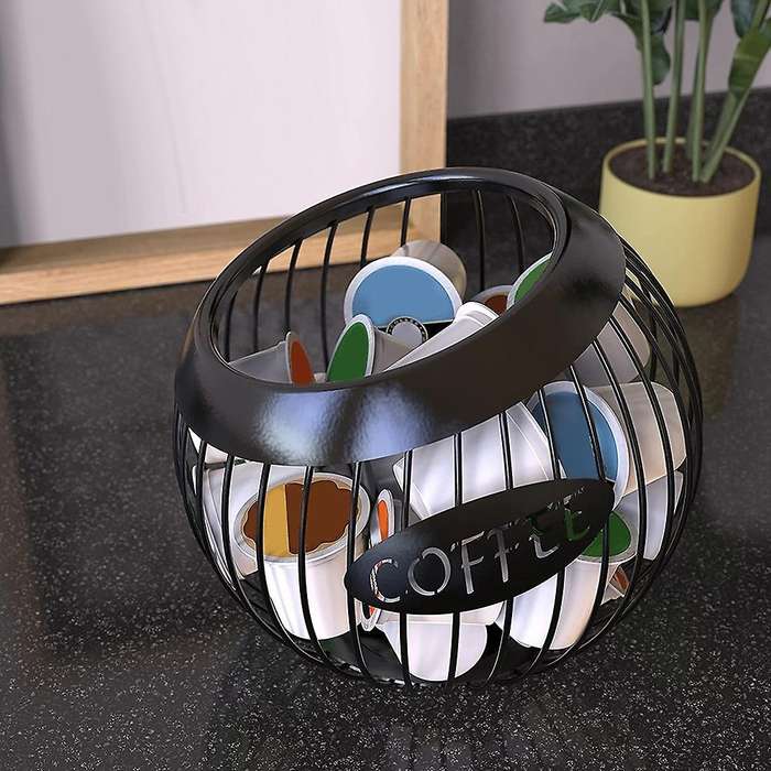 Coffee Pod Holder, Large Capacity K Cup and Espresso Coffee Organizer