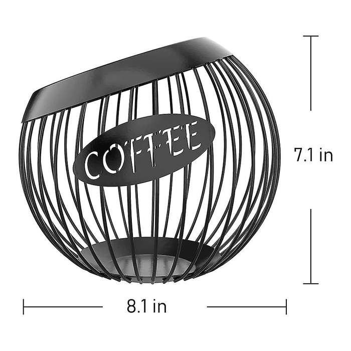 Coffee Pod Holder, Large Capacity K Cup and Espresso Coffee Organizer