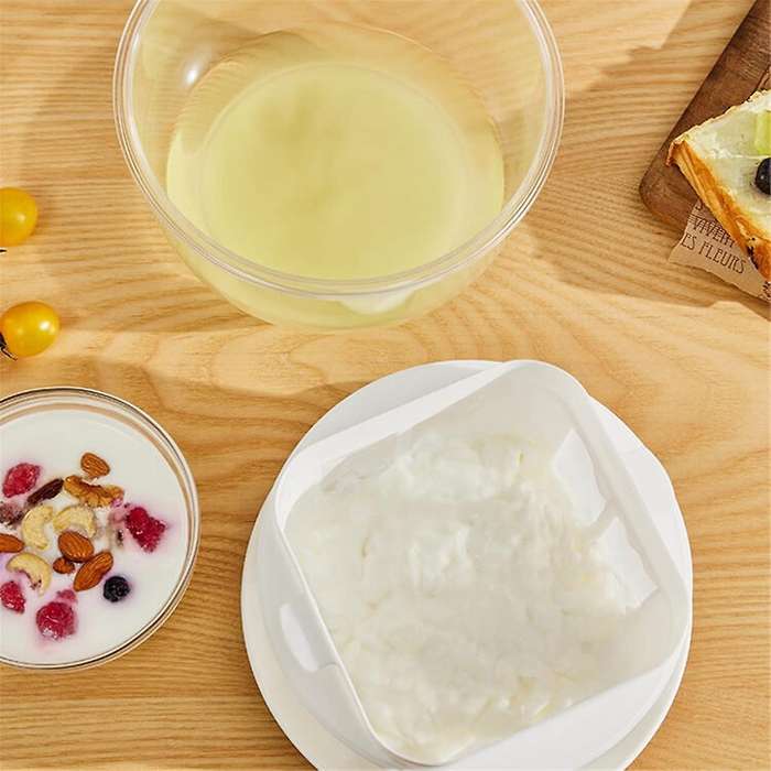 Coffee Yogurt Filter Maker Self-Made Greek- Yogurt Soybean Milk Cheese Whey Separator Water Draining
