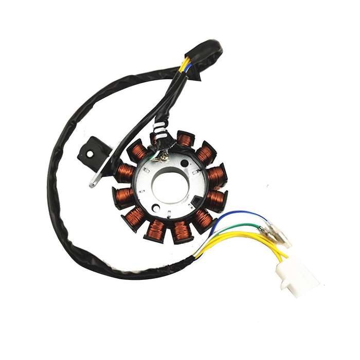 Coil 12 Pole Stator Dc Coil Ignition Stator for Gy6 125cc 150cc