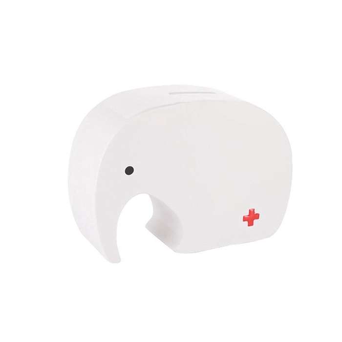 Coin Piggy Bank for Kids Box Metal Elephant Commemorative Money Bank Saving Box Children's Gifts