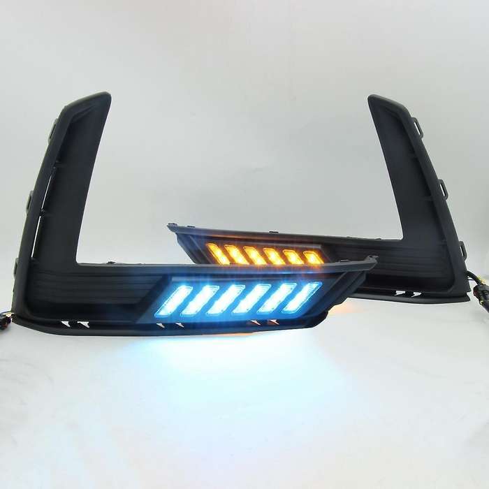 -color Daytime Running Light Led Turn Signal Light Fog Light for -v 2023