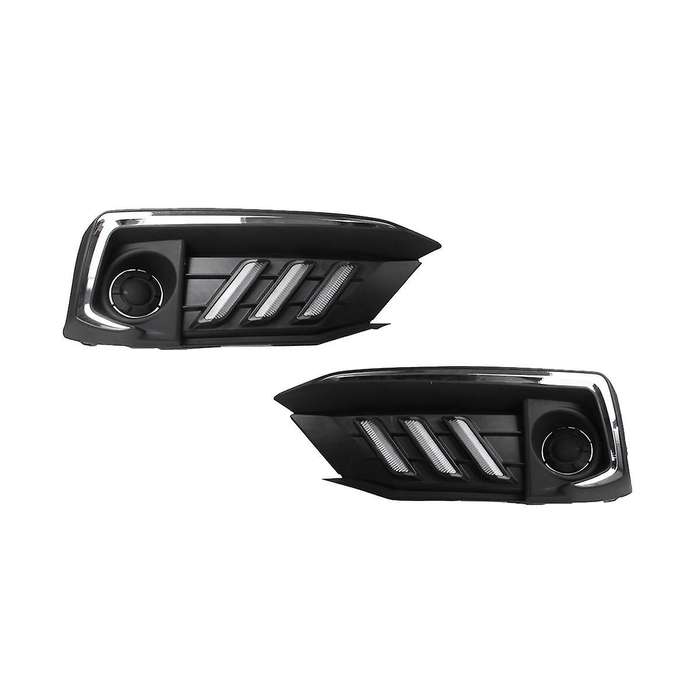 -color Daytime Running Light Bumper Fog Lamp Led for 2019