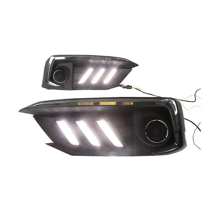 -color Daytime Running Light Bumper Fog Lamp Led for 2019