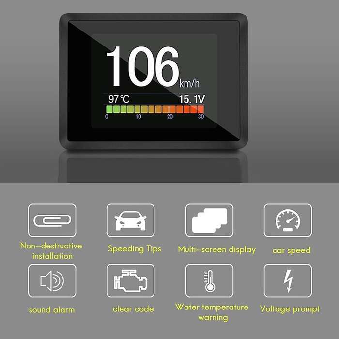 Compatible Car A203 OBD2 On-Board Computer Car Digital Computer OBD2 Scanner