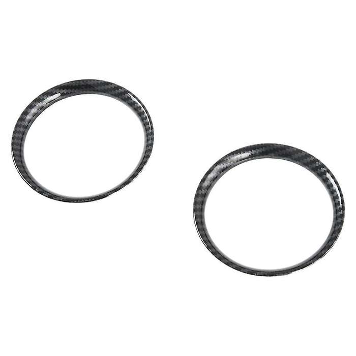Compatible Nissan Navara NP300 Carbon Fibre Car Front Air Vent Frame Trim