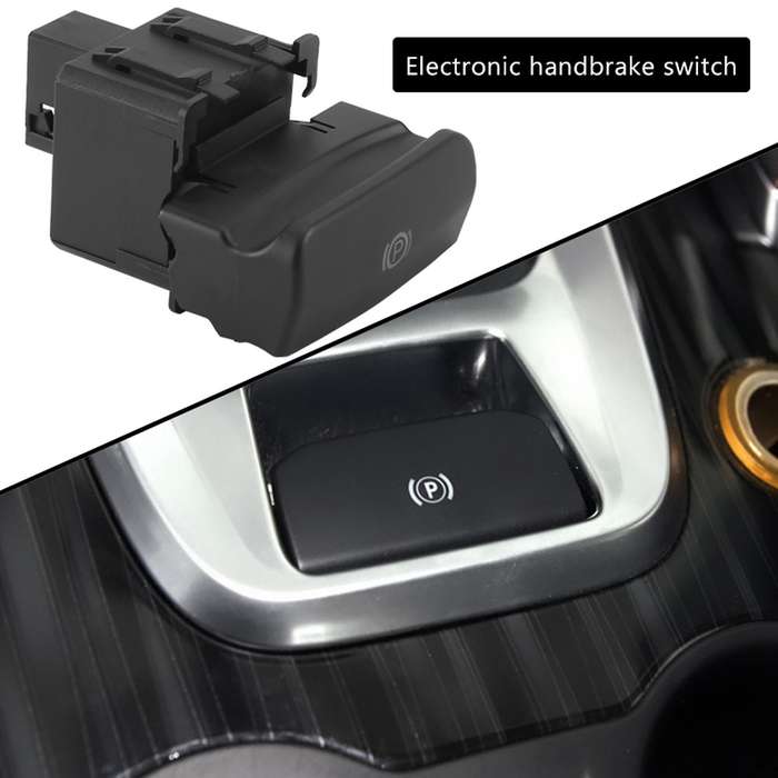 Compatible Peugeot Citroen Parking Brake Electronic 470702 Matte Black