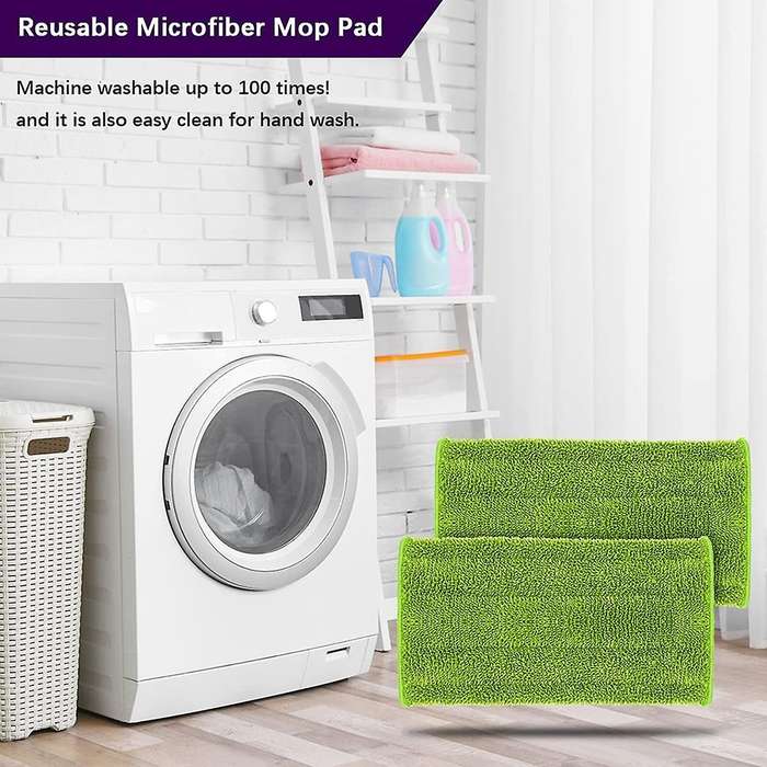 Compatible with WetJet Flat Mop Replacement Cloth Repeated Use Of Mop Pad Accessory
