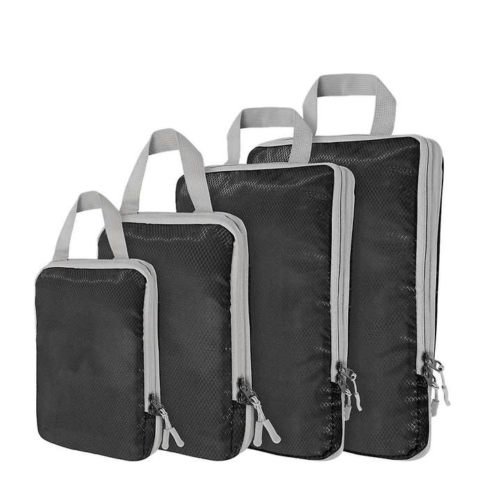 Compression Packing-cubes,4 Set Ultralight Packing-cubes for Carry On Suitcase,travel Packing for Su