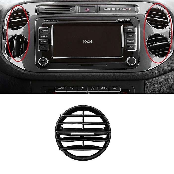 Conditioner Instrument Panel for 2010-2017 Instrument Desk Middle Outlet Tuyere A/C Vent Folding Fi
