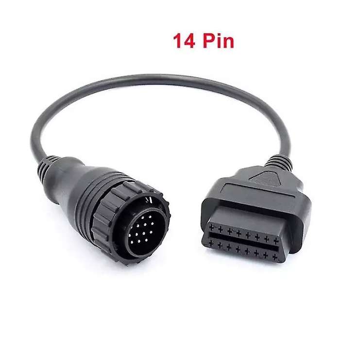 Connector for Sprinter 14 Pin to 16 Pin to OBD2 Car Adapter Connector Cable Diagnostic Tool