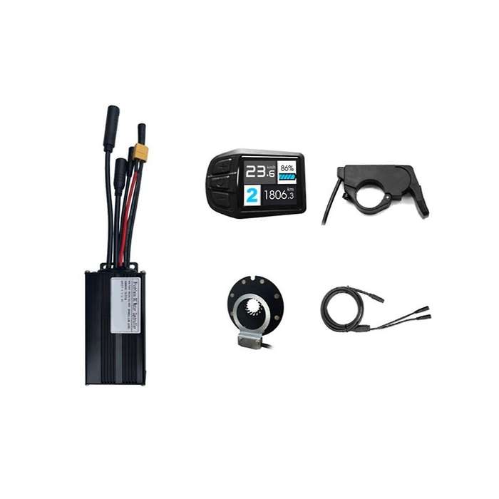 Controller System 26a 36v/48v 500w/750w Motor Ukc3 Color Screen Instrument with Universal Controlle