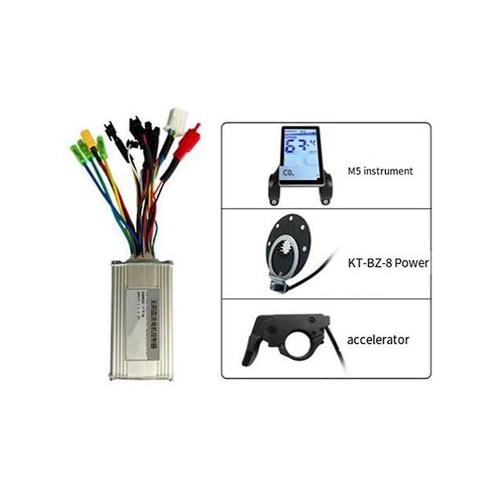 Controller Kit Electric Bike Electric Scooter Kit Lcd-m5 Display Controller 24/36/48v 17a 250w/350w