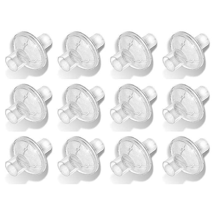 Viral In-Line Outlet Filter Compatible with , CPAP/BiPAP Machine, 12 Packs