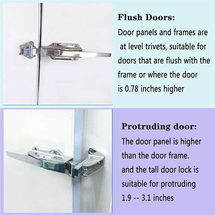 Walk In Freezer Door Latches Walk In Cooler Door Handle Latches Freezer Kit Heavy Duty with Key and