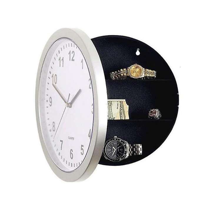 Wall Clock Safe,clock Safe Secret Safe Wall Clock for Secret Money Cash Jewelry,wall Clock Compartm