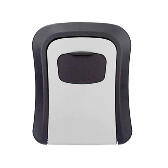 Wall Mount Key Lock Box 4 Digit Password Code Security Lock Office Key Safe Secret Storage Box Orga