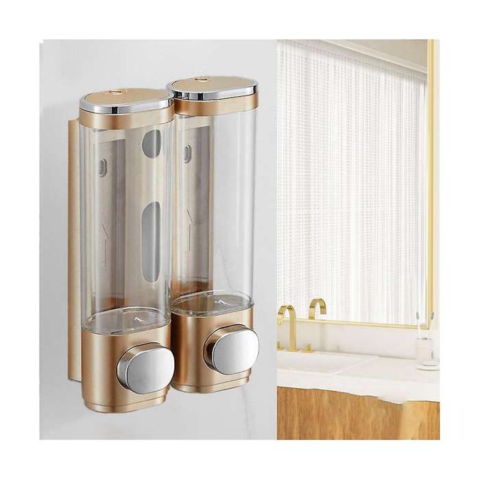Wall Mounted Liquid Soap Dispenser Hand Washing Dispenser Family Hotel Bathroom Shower Gel Shampoo C