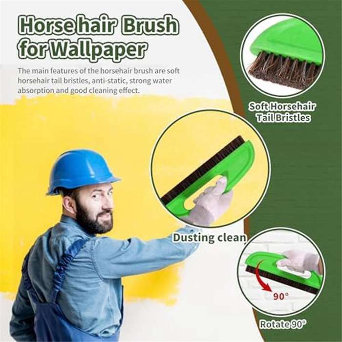 Wallpaper Smoothing Tool Kit, Seam Roller, for Wallpaper Hanging Contact Paper Vinyl Application Wal