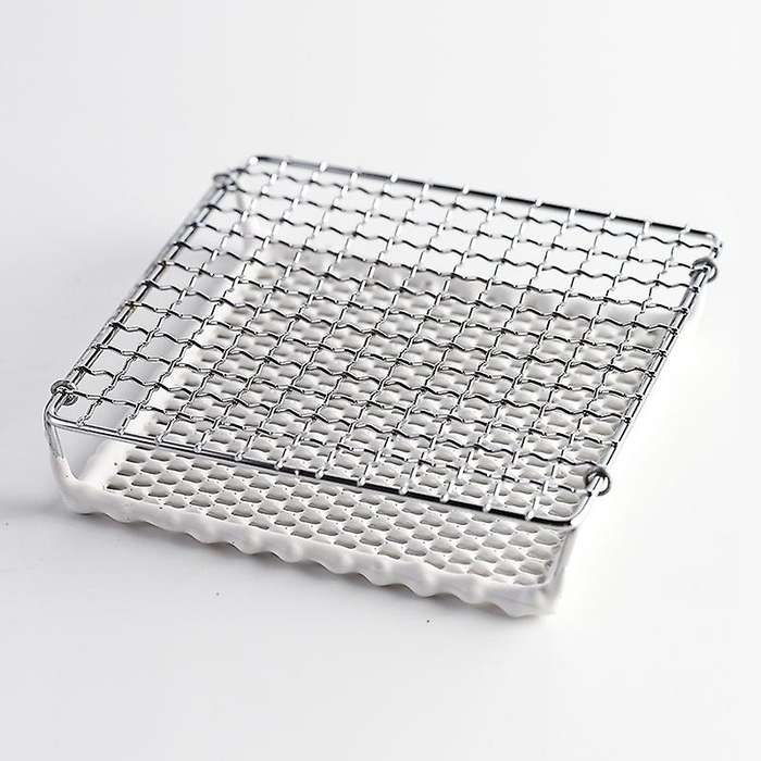 Wannian Barbecue Net Household Stainless Steel Sandwich Barbecue Net Barbecue Fish Barbecue Clip Net
