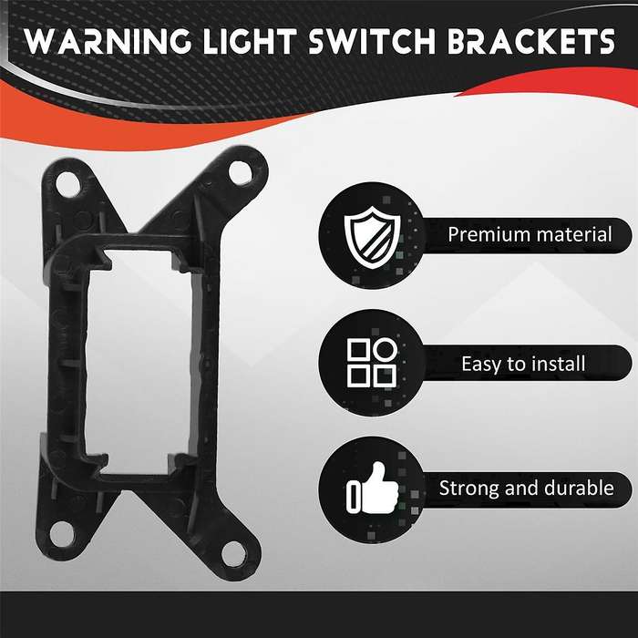 Warning Light Switch Brackets for Forte Cerato Radio Stereo Unit Multimedia DVD Emergency Hazard Fla