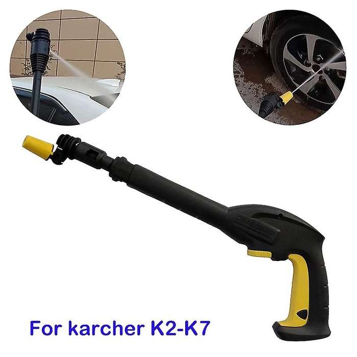 Wash- Nozzle Gimbaled Rotating Nozzle Pressure Washer Spray Nozzle for K2-k7 Trigger-