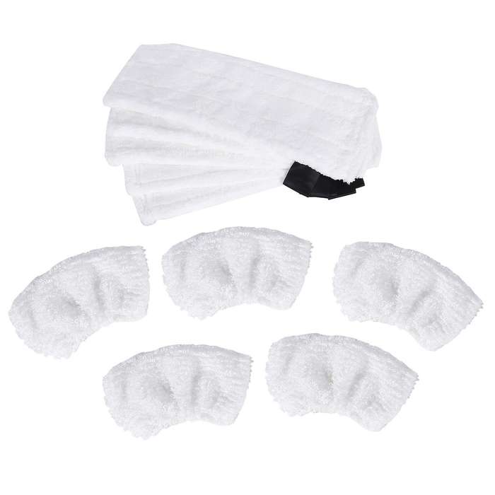 Washable Microfibre Cloth (5 for Floor Nozzles + 5 for Hand Nozzles) for EasyFix SC2,SC3,SC4,SC5 St