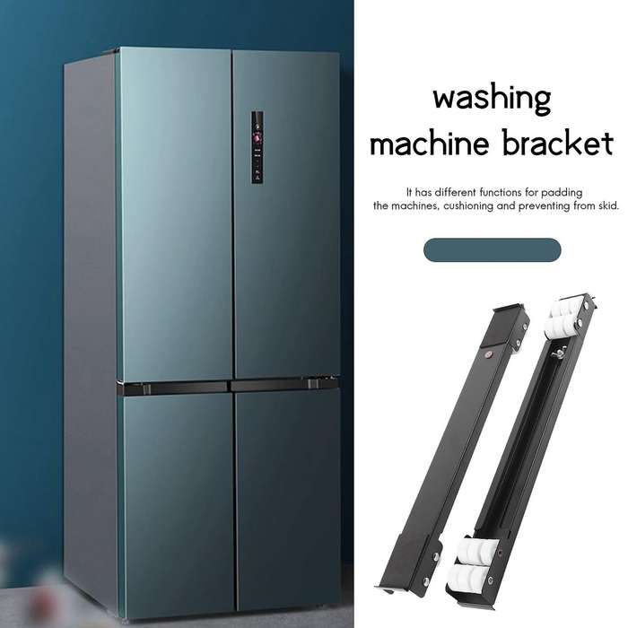 Washing Machine Stand Movable Adjustable Refrigerator Base Mobile Roller Bracket Universal Applianc