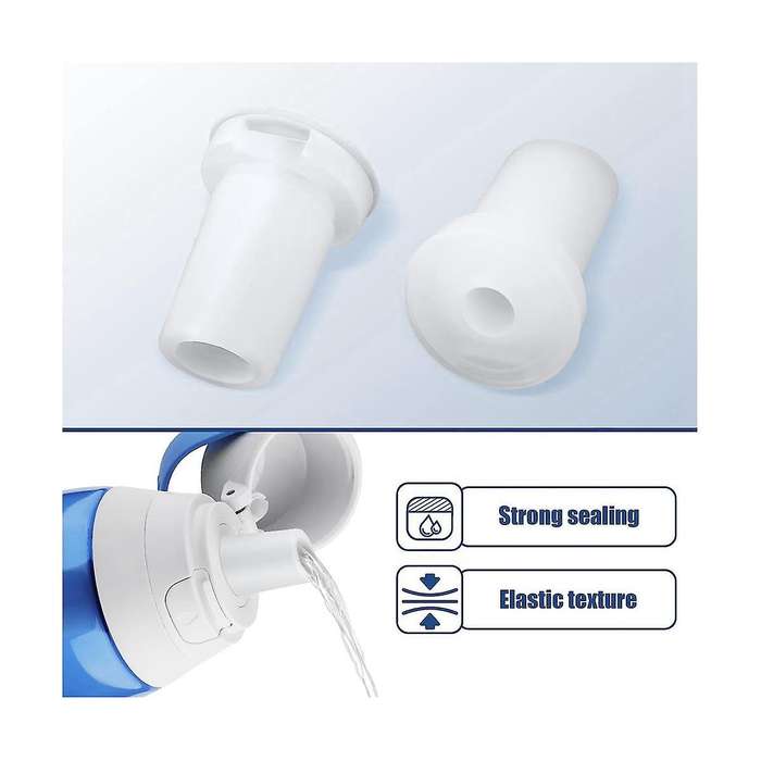 Water Bottles Bite Valve Replacement Nozzle,2 Pcs Silicone Water Bottles Nozzle Fittings for Bite V