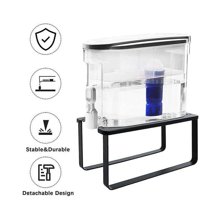 Water Dispenser Bracket Water Filter Bracket Kettle Rack Cabinet Shelf Finishing Rack Desktop Bever